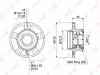 WH-1071 LYNXAUTO Комплект подшипника ступицы колеса