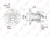 Превью - WH-1143 LYNXAUTO Комплект подшипника ступицы колеса (фото 4)