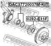 Превью - DAC37720037M-KIT FEBEST Комплект подшипника ступицы колеса (фото 2)