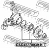 Превью - DAC42770039-KIT FEBEST Комплект подшипника ступицы колеса (фото 2)