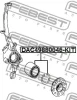 Превью - DAC49880046-KIT FEBEST Комплект подшипника ступицы колеса (фото 2)