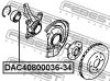 Превью - DAC40800036-34 FEBEST Подшипник ступицы колеса (фото 2)