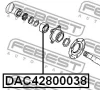 Превью - DAC42800038 FEBEST Подшипник ступицы колеса (фото 2)