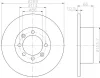 8DD 355 100-091 BEHR/HELLA/PAGID Тормозной диск