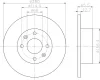 8DD 355 100-751 BEHR/HELLA/PAGID Тормозной диск