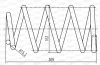 CSR9024.00 OPEN PARTS Пружина ходовой части