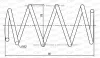 CSR9290.00 OPEN PARTS Пружина ходовой части