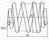 CSR9355.00 OPEN PARTS Пружина ходовой части