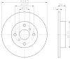 8DD 355 101-441 BEHR/HELLA/PAGID Тормозной диск