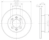 8DD 355 101-891 BEHR/HELLA/PAGID Тормозной диск