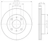 8DD 355 102-031 BEHR/HELLA/PAGID Тормозной диск