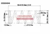 DCS504048 DYNAMATRIX Пружина ходовой части