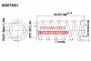 DCS872001 DYNAMATRIX Пружина ходовой части