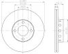 8DD 355 103-091 BEHR/HELLA/PAGID Тормозной диск