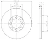 8DD 355 103-201 BEHR/HELLA/PAGID Тормозной диск