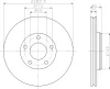 8DD 355 105-541 BEHR/HELLA/PAGID Тормозной диск