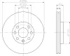 8DD 355 106-041 BEHR/HELLA/PAGID Тормозной диск