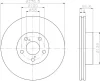 8DD 355 106-341 BEHR/HELLA/PAGID Тормозной диск