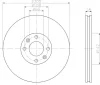 8DD 355 106-521 BEHR/HELLA/PAGID Тормозной диск