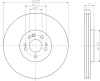 8DD 355 107-211 BEHR/HELLA/PAGID Тормозной диск