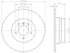 8DD 355 107-761 BEHR/HELLA/PAGID Тормозной диск