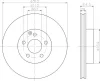 8DD 355 108-811 BEHR/HELLA/PAGID Тормозной диск