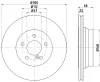 8DD 355 108-851 BEHR/HELLA/PAGID Тормозной диск