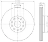 8DD 355 108-911 BEHR/HELLA/PAGID Тормозной диск