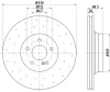 8DD 355 109-441 BEHR/HELLA/PAGID Тормозной диск