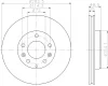 8DD 355 110-351 BEHR/HELLA/PAGID Тормозной диск