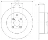 8DD 355 110-501 BEHR/HELLA/PAGID Тормозной диск