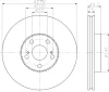 8DD 355 110-521 BEHR/HELLA/PAGID Тормозной диск