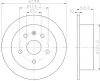 8DD 355 110-681 BEHR/HELLA/PAGID Тормозной диск