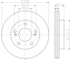 8DD 355 110-821 BEHR/HELLA/PAGID Тормозной диск