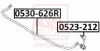 0523-212 ASVA Тяга / стойка, стабилизатор