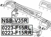 Превью - 0223-F15RR FEBEST Тяга / стойка, стабилизатор (фото 2)