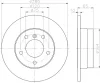 8DD 355 111-251 BEHR/HELLA/PAGID Тормозной диск