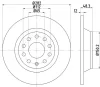 8DD 355 112-131 BEHR/HELLA/PAGID Тормозной диск