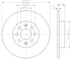 8DD 355 112-611 BEHR/HELLA/PAGID Тормозной диск