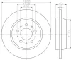 8DD 355 113-021 BEHR/HELLA/PAGID Тормозной диск