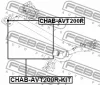 Превью - CHAB-AVT200R-KIT FEBEST Ремкомплект, балка моста (фото 2)