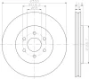 8DD 355 114-331 BEHR/HELLA/PAGID Тормозной диск