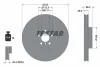 92312805 TEXTAR Тормозной диск
