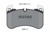 2058103 TEXTAR Комплект тормозных колодок, дисковый тормоз