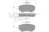 Превью - TX 10-111 TOMEX Brakes Комплект тормозных колодок, дисковый тормоз (фото 2)