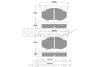 Превью - TX 10-511 TOMEX Brakes Комплект тормозных колодок, дисковый тормоз (фото 2)