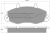 Превью - TX 10-66 TOMEX Brakes Комплект тормозных колодок, дисковый тормоз (фото 2)