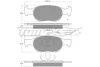 Превью - TX 10-711 TOMEX Brakes Комплект тормозных колодок, дисковый тормоз (фото 2)
