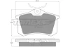 Превью - TX 10-78 TOMEX Brakes Комплект тормозных колодок, дисковый тормоз (фото 2)