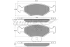 Превью - TX 10-79 TOMEX Brakes Комплект тормозных колодок, дисковый тормоз (фото 2)